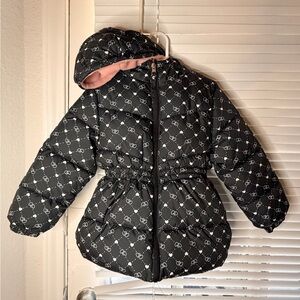 Stylish Black Kids Jacket with Hood